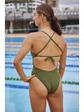 AMANZI Tie Back One Piece - Memphis
