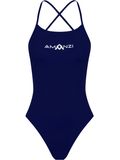 AMANZI Tie Back One Piece - Sapphire