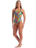 AMANZI Womens Pineapple Punch One Piece