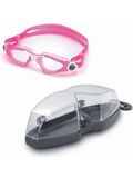 Aqua Sphere Kayenne Junior Goggles - Clear/Pink/White