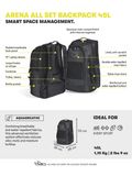 Arena All Set Backpack 45L - Navy