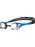 Arena Cobra Ultra Swipe Goggles - Silver Mirror/Blue