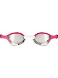 Arena Cobra Ultra Swipe Goggles - Silver Mirror/Pink