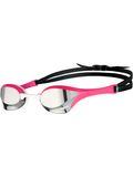 Arena Cobra Ultra Swipe Goggles - Silver Mirror/Pink