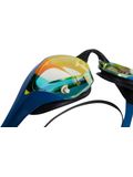 Arena Cobra Ultra Swipe Goggles - Yellow Mirror/Blue