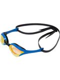 Arena Cobra Ultra Swipe Goggles - Yellow Mirror/Blue