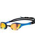 Arena Cobra Ultra Swipe Goggles - Yellow Mirror/Blue