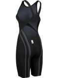 Arena Powerskin Carbon Core FX Open Back Kneelength - Black/Gold