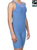 Arena Powerskin R-Evo One Blue & Pink Kneelength 