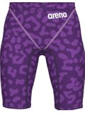 Arena Powerskin ST NEXT Junior Jammers - Leopard Violet