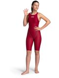 Arena Powerskin ST NEXT Junior Kneelength - Deep Red