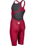 Arena Powerskin ST NEXT Junior Kneelength - Deep Red