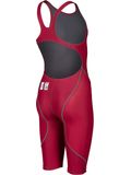 Arena Powerskin ST NEXT Junior Kneelength - Deep Red