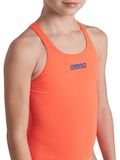 Arena Solid Swim Pro One Piece Girls - Coral