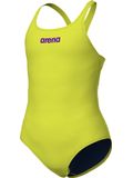 Arena Solid Swim Pro One Piece Girls - Green