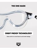 Arena The One Swim Mask - Clear/Black/Clear