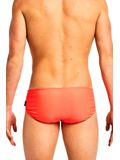 Engine Club Cut Pool Briefs - Fluro Red
