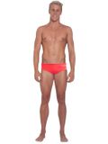 Engine Club Cut Pool Briefs - Fluro Red