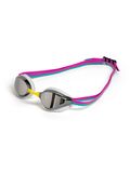 Arena Python Goggles - Silver Mirror/White/Fuchsia