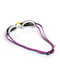 Arena Python Goggles - Silver Mirror/White/Fuchsia