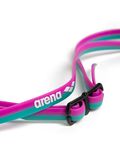 Arena Python Goggles - Silver Mirror/White/Fuchsia