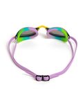 Arena Python Goggles - Green Mirror/Violet/Green