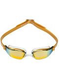 Michael Phelps Xceed Goggles - Titanium Mirrored/Gold/White