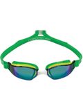 Michael Phelps XCEED Titanium Mirrored Goggles - Yellow & Green