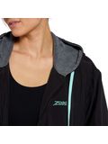 Zoggs Pool Parka - Black/Mint