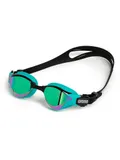 Arena Cobra Tri Swipe Goggles - Emerald Mirror/Peacock