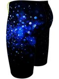 Q Swimwear Jammers - Sparkle Burst Blue