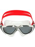 Aqua Sphere Vista Swim Mask - Smoke/White/Grey/Red