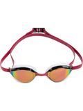 Arena Python Goggles - Copper Mirror/White/Red