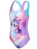 Speedo Galaxy Cat Toddler Girls One Piece