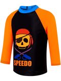 Speedo Pirate Skull Toddler Boys Rashie
