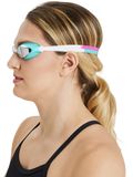 Arena Airspeed Goggles - Silver Mirror/Turquoise