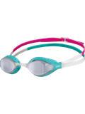 Arena Airspeed Goggles - Silver Mirror/Turquoise