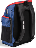 Arena Spiky 3 Backpack 45L - Navy/Red/White
