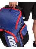 Arena Spiky 3 Backpack 45L - Navy/Red/White