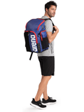Arena Spiky 3 Backpack 45L - Navy/Red/White