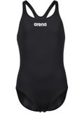 Arena Solid Swim Pro One Piece Girls - Black/White