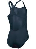 Arena Solid Swim Pro One Piece Girls - Navy/White