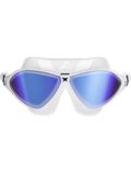 Zoggs Horizon Flex Swim Mask Titanium - Mirror Blue/Clear/White