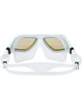 Zoggs Horizon Flex Swim Mask Titanium - Mirror Blue/Clear/White