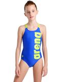 Arena V-Back One Piece - Graphic Blue/Yellow