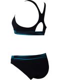 Zoggs Actionback Sports Bikini - Extender Light Blue