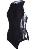 Zoggs Zip One Piece - Shimmer