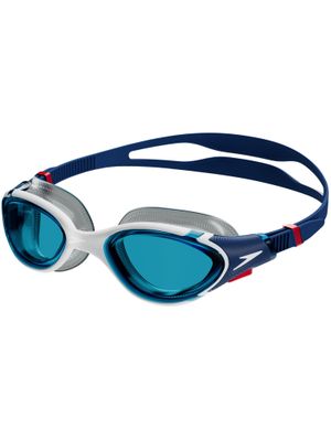 Speedo Biofuse 2.0 Goggles - Blue/Ammonite Blue/White/Red