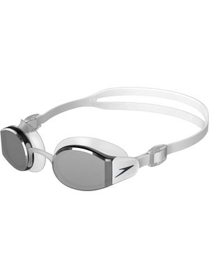 Speedo Mariner Pro Goggles - Chrome Mirror/White/Clear