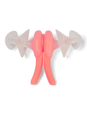 Speedo Biofuse Earplugs - Clear/Fluro Tangerine